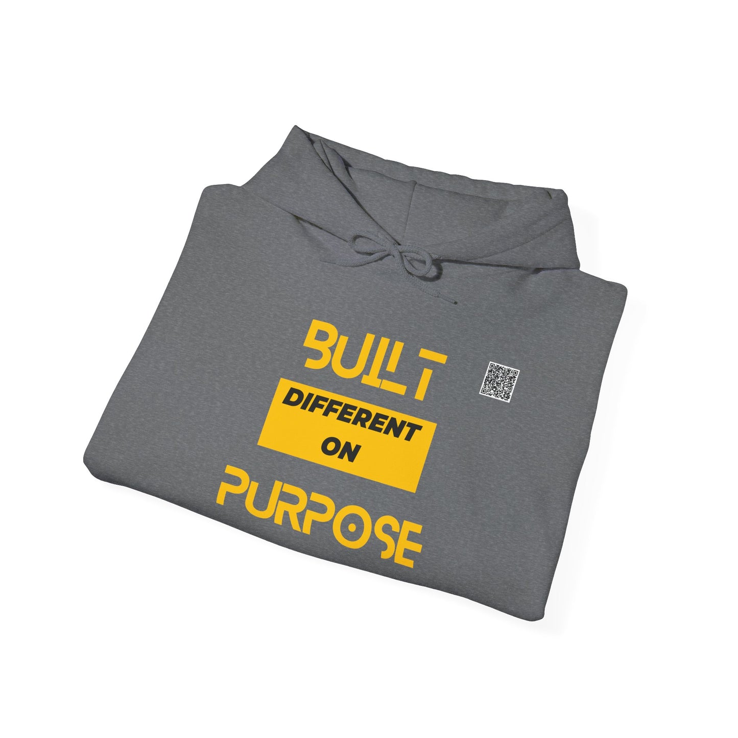 Unisex Heavy Blend™ Hooded Sweatshirt - Built Different on Purpose