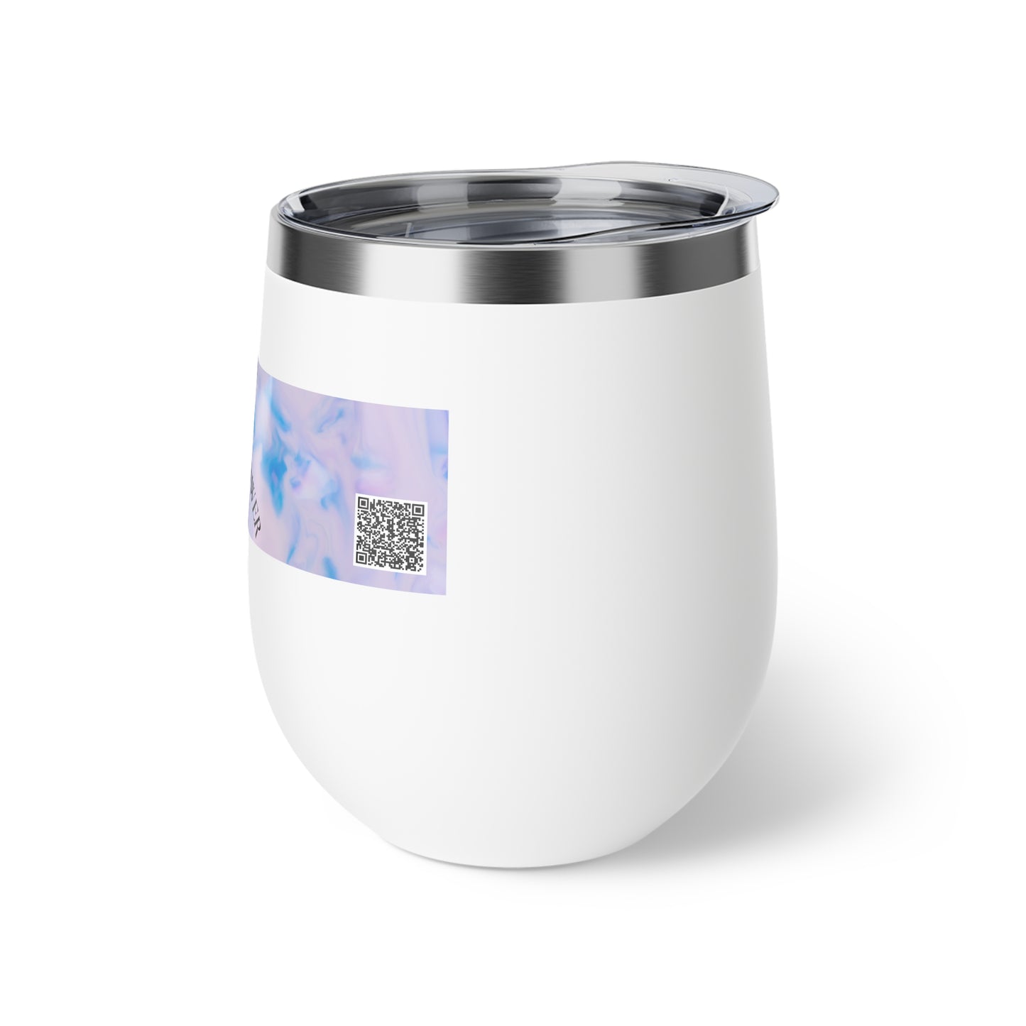 Stylish Copper Vacuum Insulated 12oz Travel Cup - Faith Is My Superpower