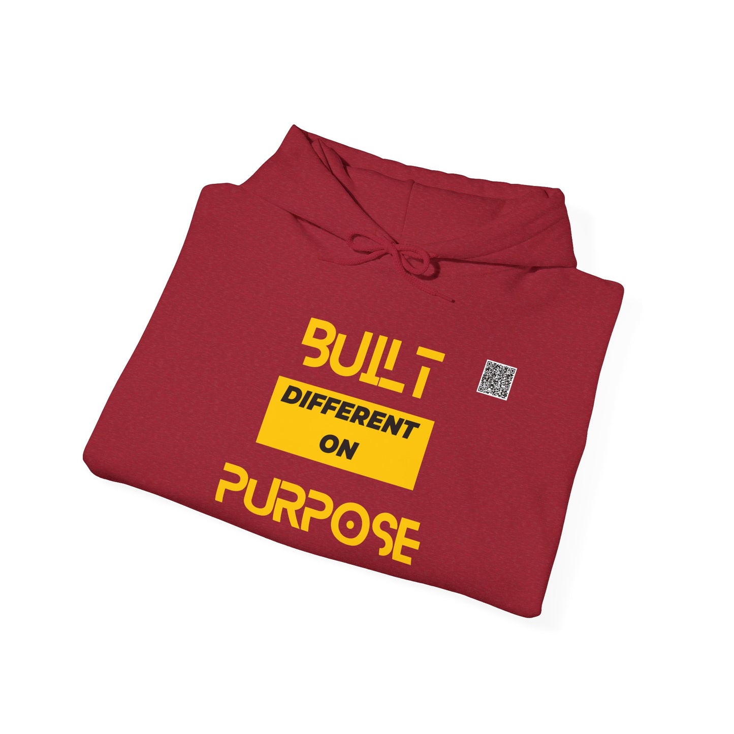 Unisex Heavy Blend™ Hooded Sweatshirt - Built Different on Purpose