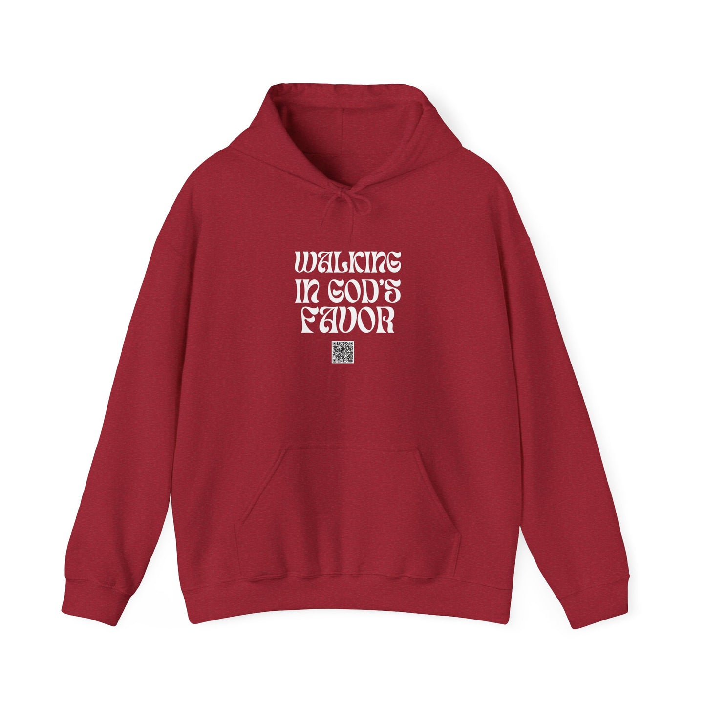 Unisex Heavy Blend™ Hooded Sweatshirt - Walking In God’s Favor