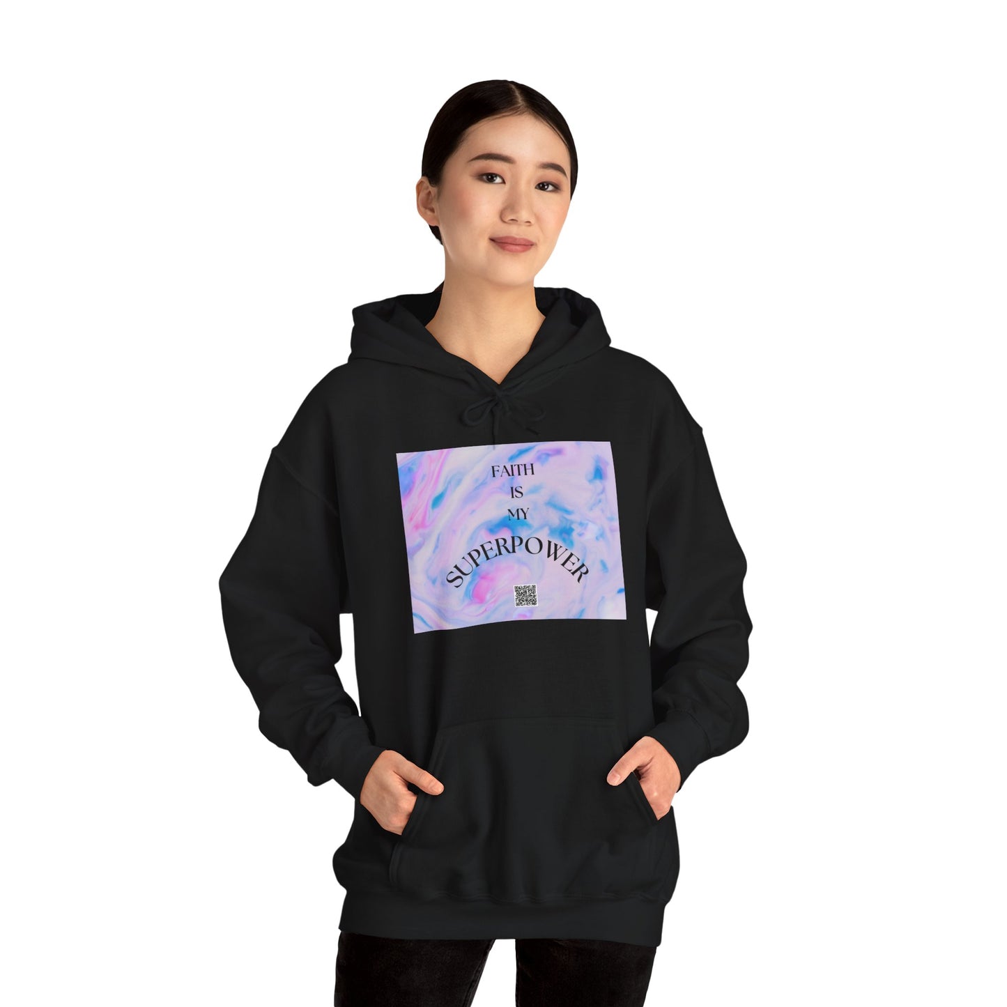 Unisex Heavy Blend™ Hooded Sweatshirt - Faith Is My Superpower