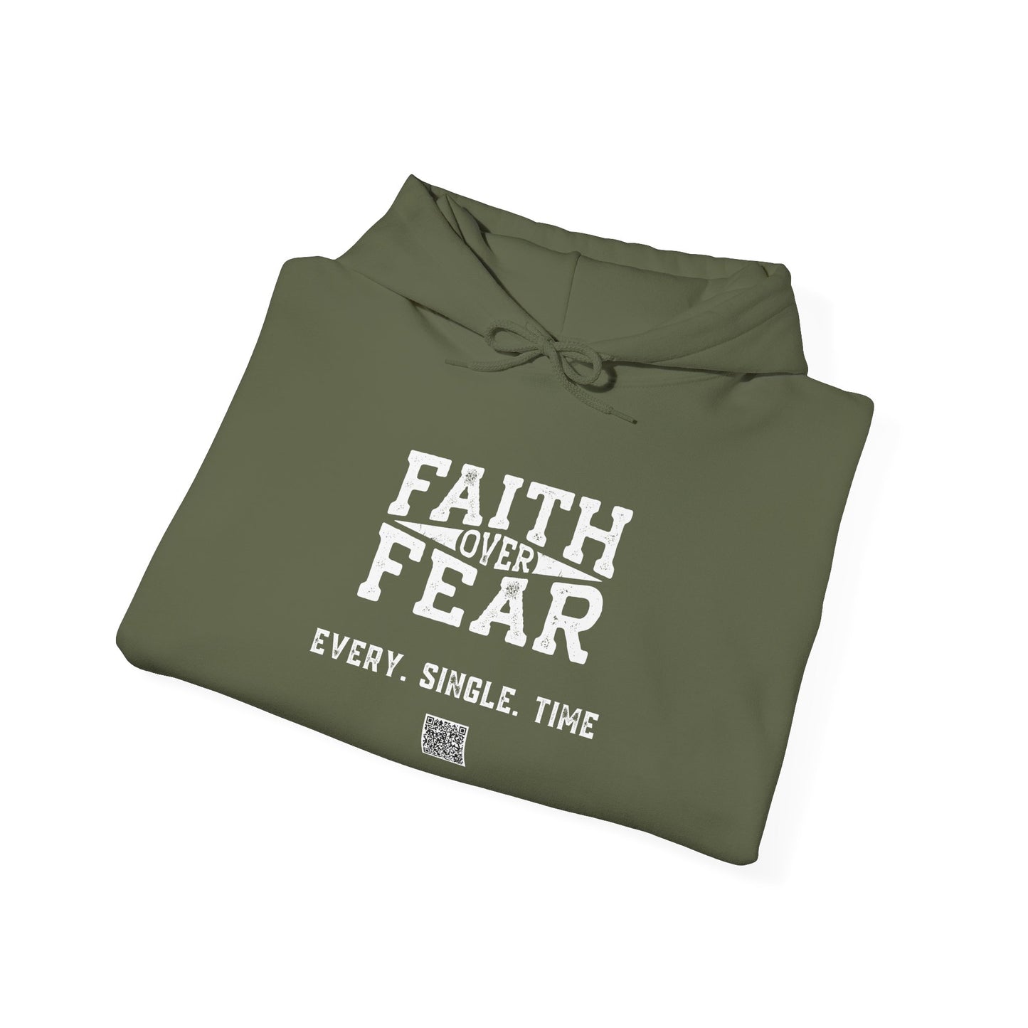 Unisex Heavy Blend™ Hooded Sweatshirt - Faith > Fear