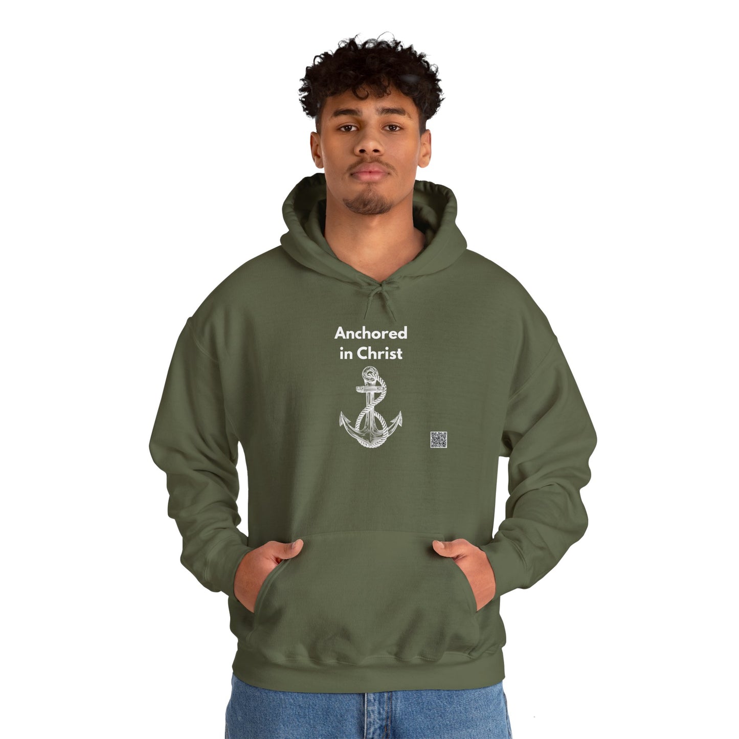 Unisex Heavy Blend™ Hooded Sweatshirt - Anchored In Christ