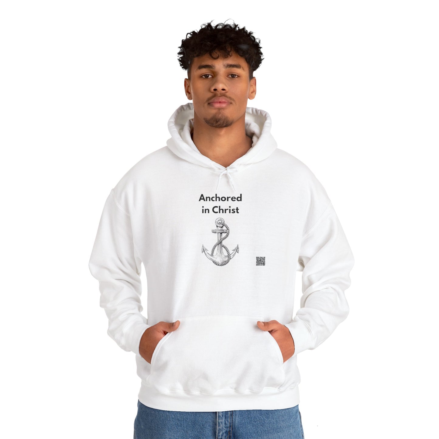 Unisex Heavy Blend™ Hooded Sweatshirt - Anchored In Christ