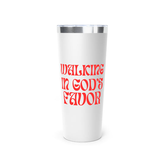 Personalized Copper Vacuum Insulated Tumbler - Walking In God’s Favor