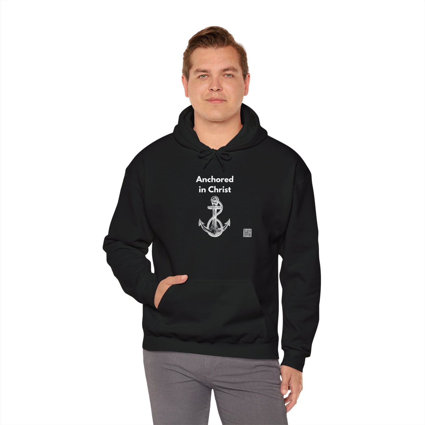 Unisex Heavy Blend™ Hooded Sweatshirt - Anchored In Christ