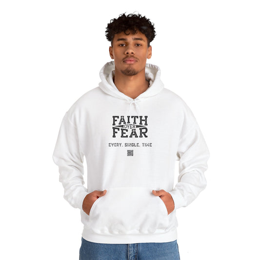 Unisex Heavy Blend™ Hooded Sweatshirt - Faith > Fear