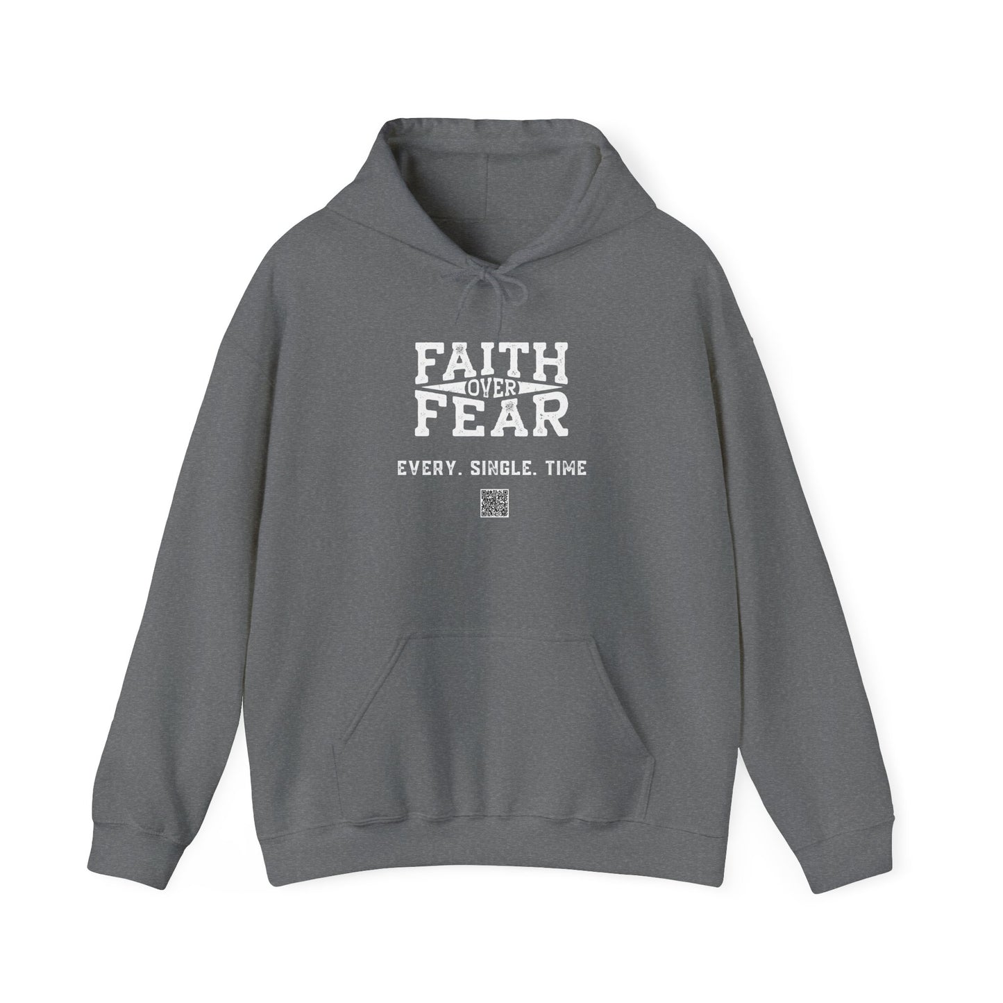 Unisex Heavy Blend™ Hooded Sweatshirt - Faith > Fear