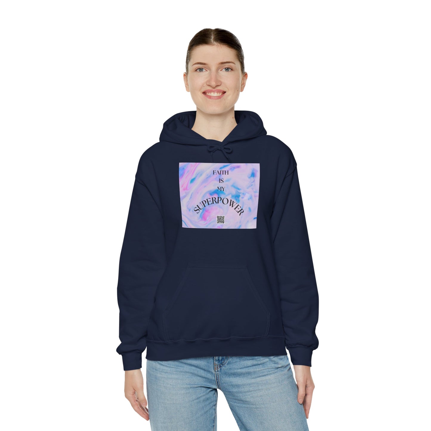 Unisex Heavy Blend™ Hooded Sweatshirt - Faith Is My Superpower