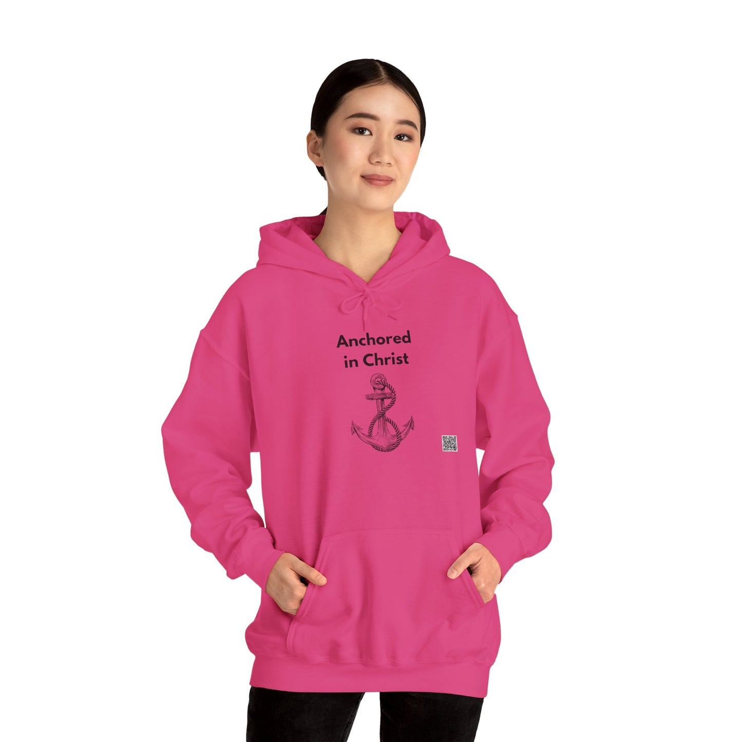 Unisex Heavy Blend™ Hooded Sweatshirt - Anchored In Christ