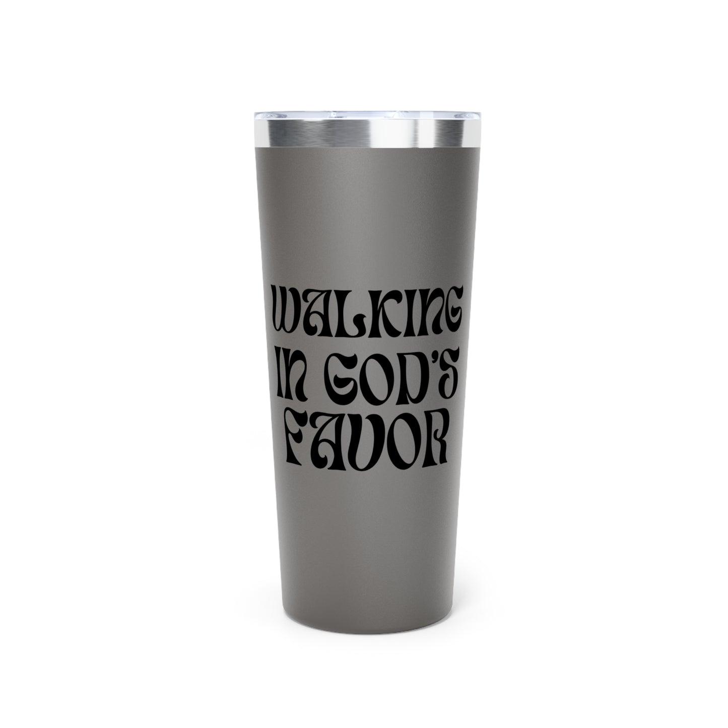 Personalized Copper Vacuum Insulated Tumbler - Walking In God’s Favor