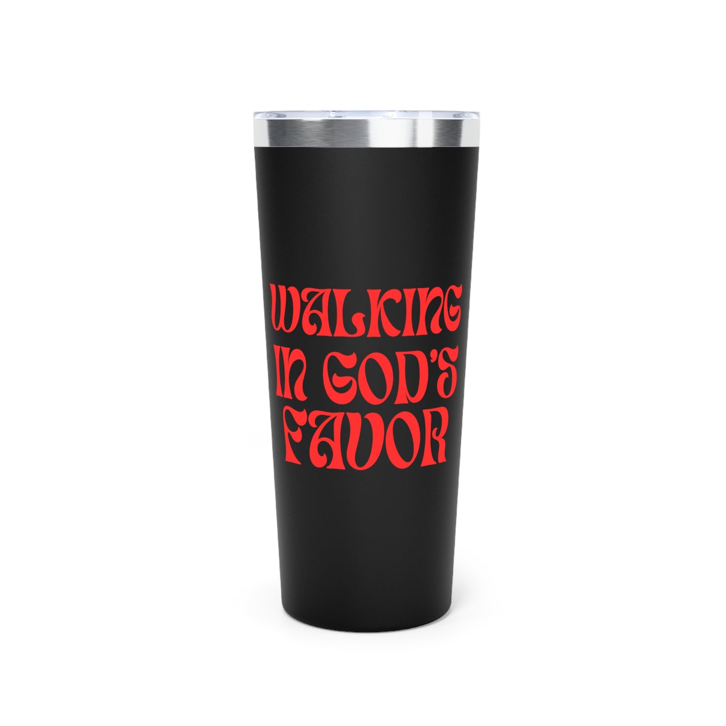 Personalized Copper Vacuum Insulated Tumbler - Walking In God’s Favor