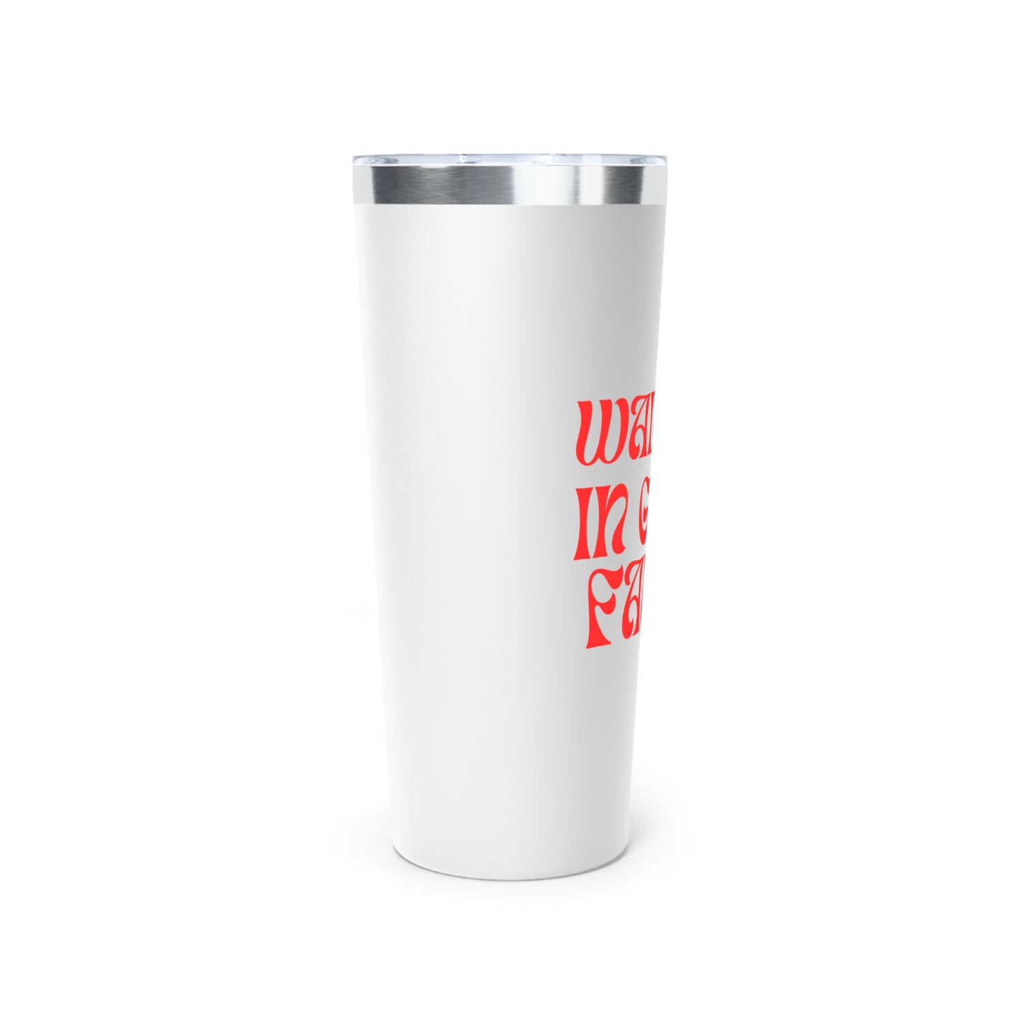 Personalized Copper Vacuum Insulated Tumbler - Walking In God’s Favor