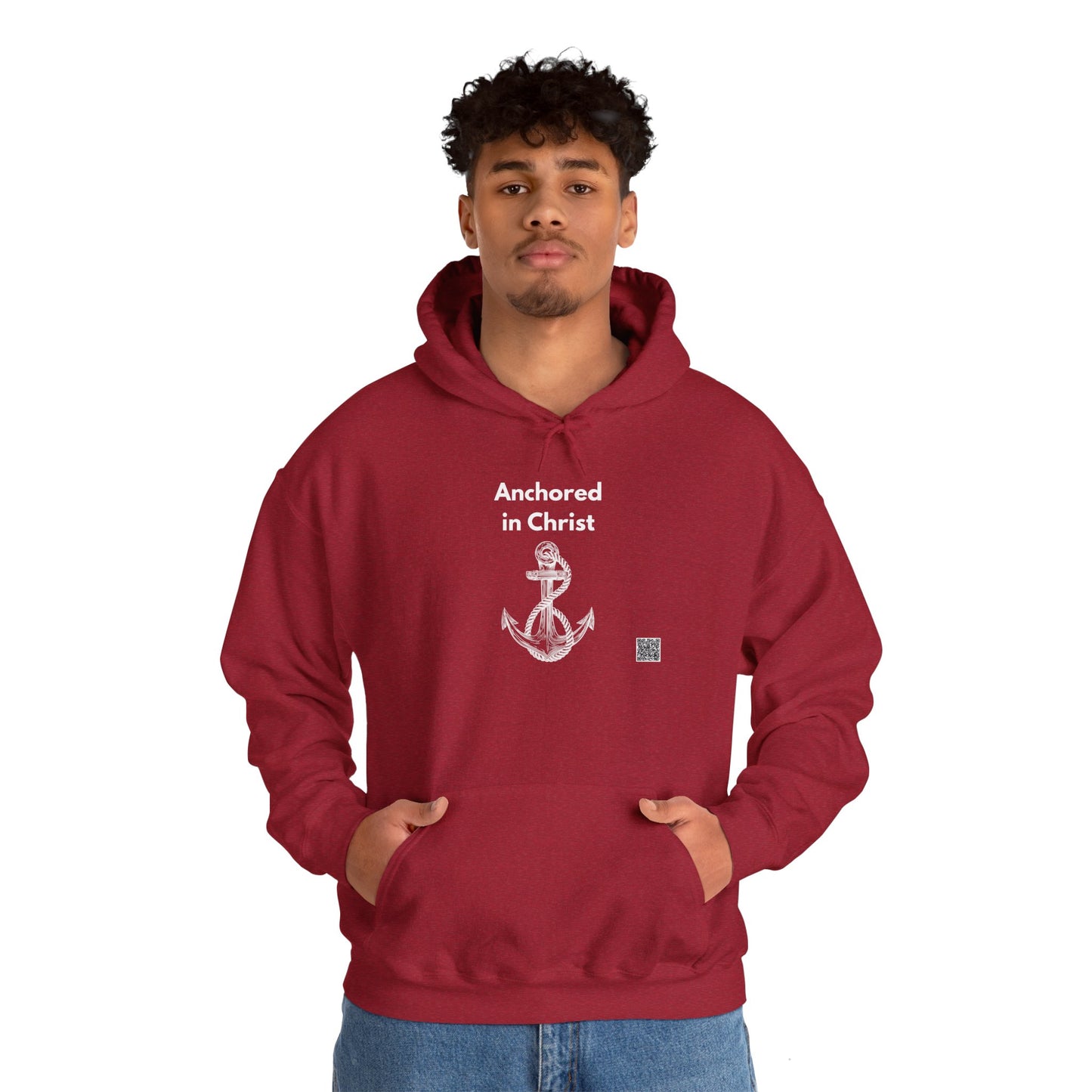 Unisex Heavy Blend™ Hooded Sweatshirt - Anchored In Christ