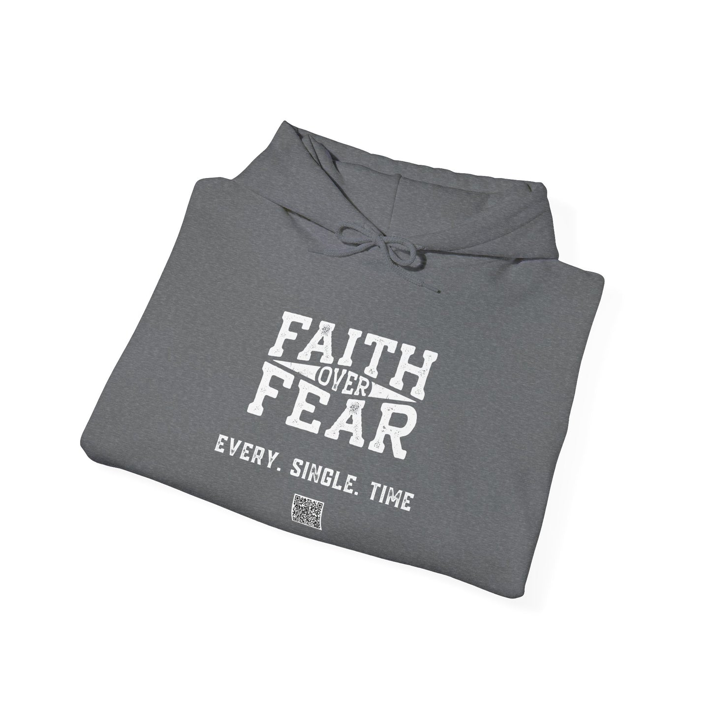 Unisex Heavy Blend™ Hooded Sweatshirt - Faith > Fear