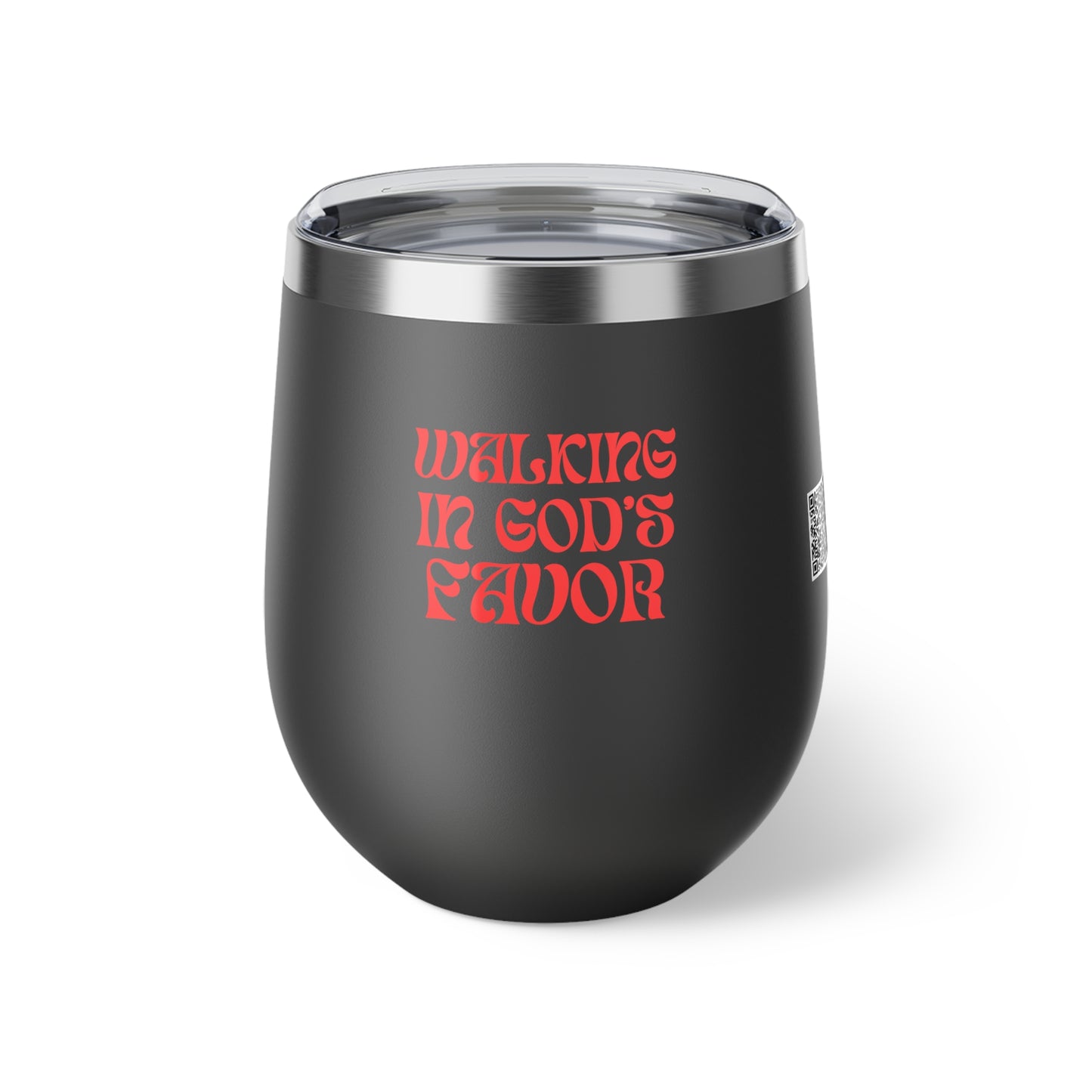 Stylish Copper Vacuum Insulated 12oz Travel Cup - Walking In God’s Favor