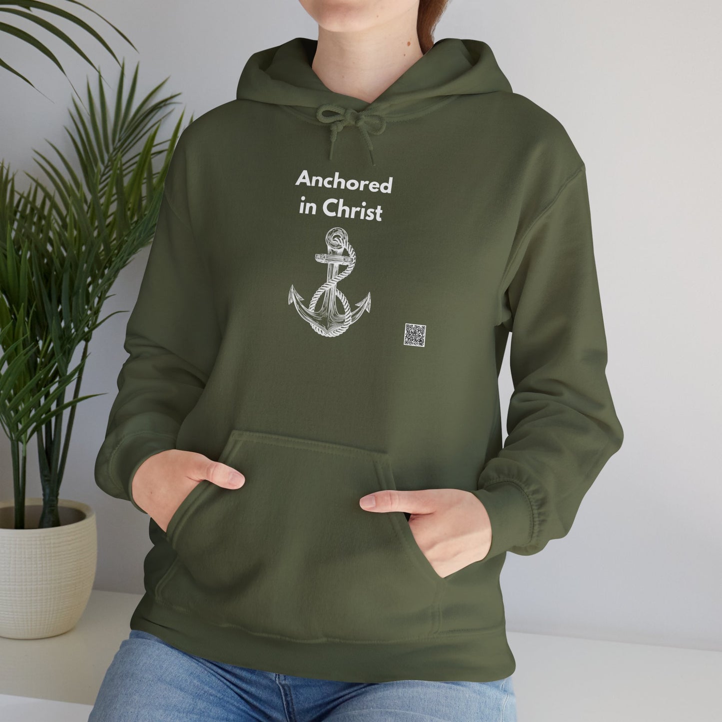 Unisex Heavy Blend™ Hooded Sweatshirt - Anchored In Christ