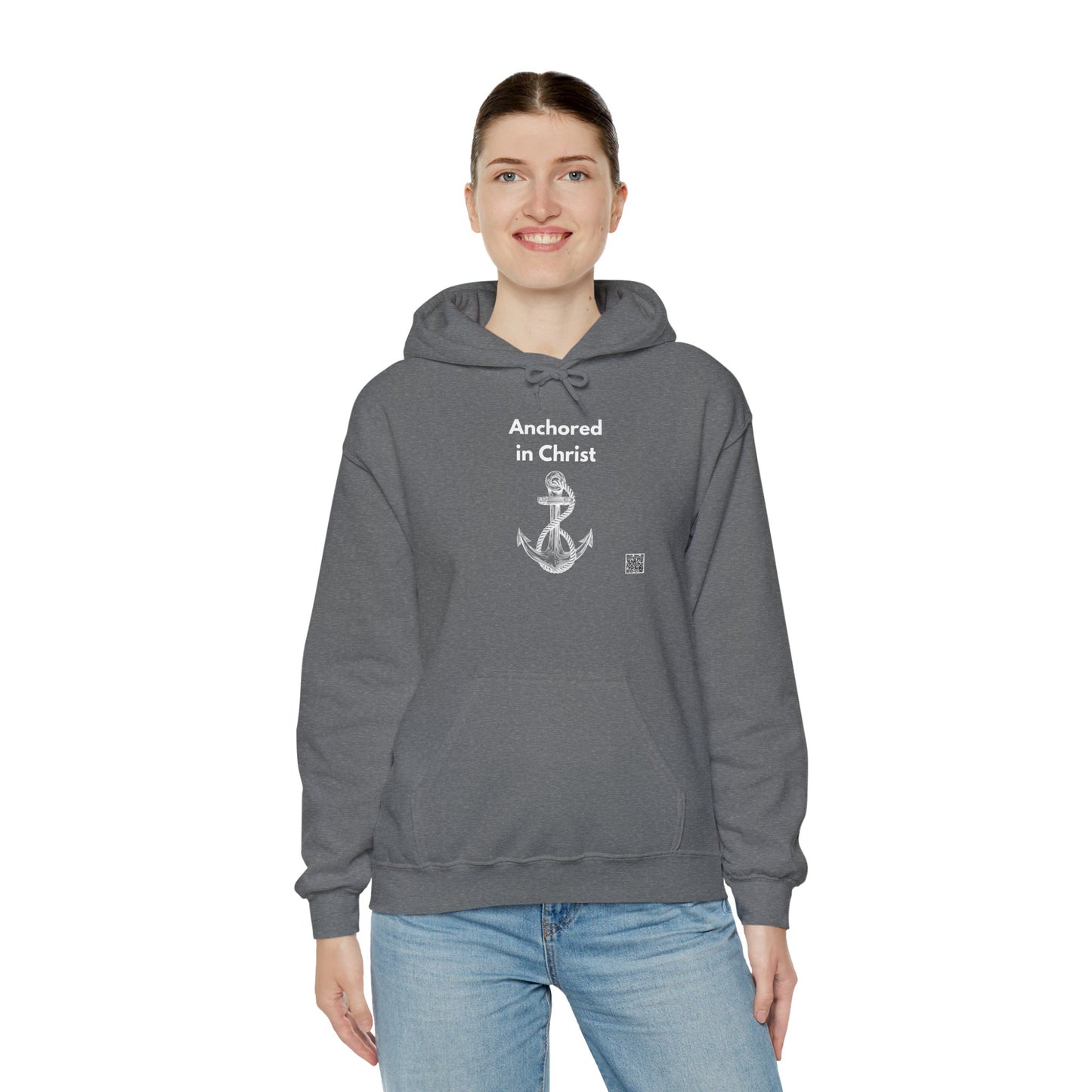 Unisex Heavy Blend™ Hooded Sweatshirt - Anchored In Christ