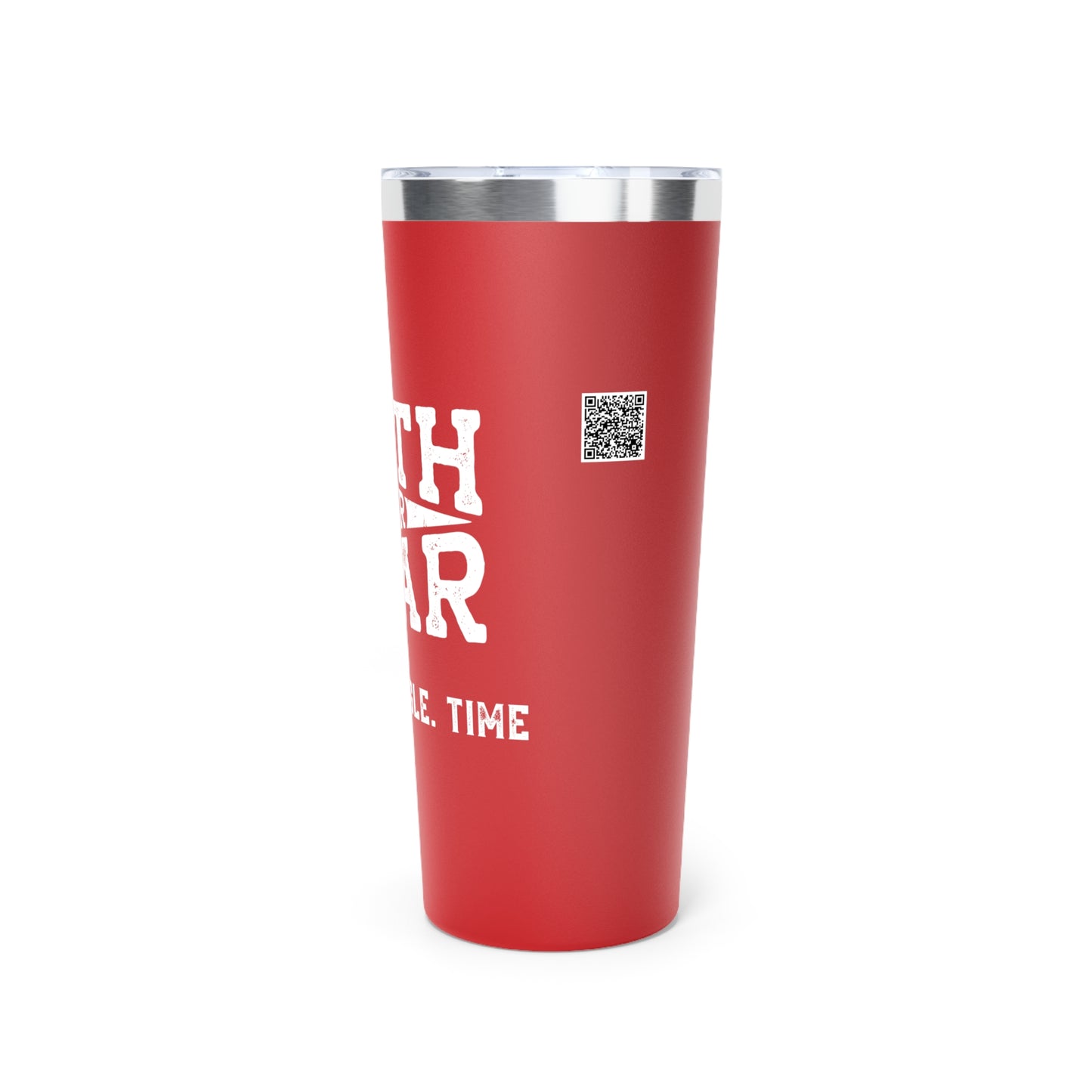 Personalized Copper Vacuum Insulated Tumbler - Faith > Fear